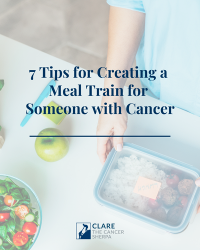 Meal trains that you can do to support friends and family with cancer